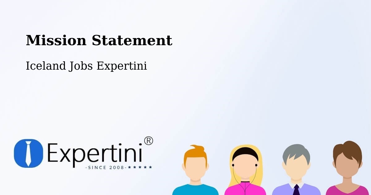 Corporate Mission – Vogar - Iceland Jobs Expertini