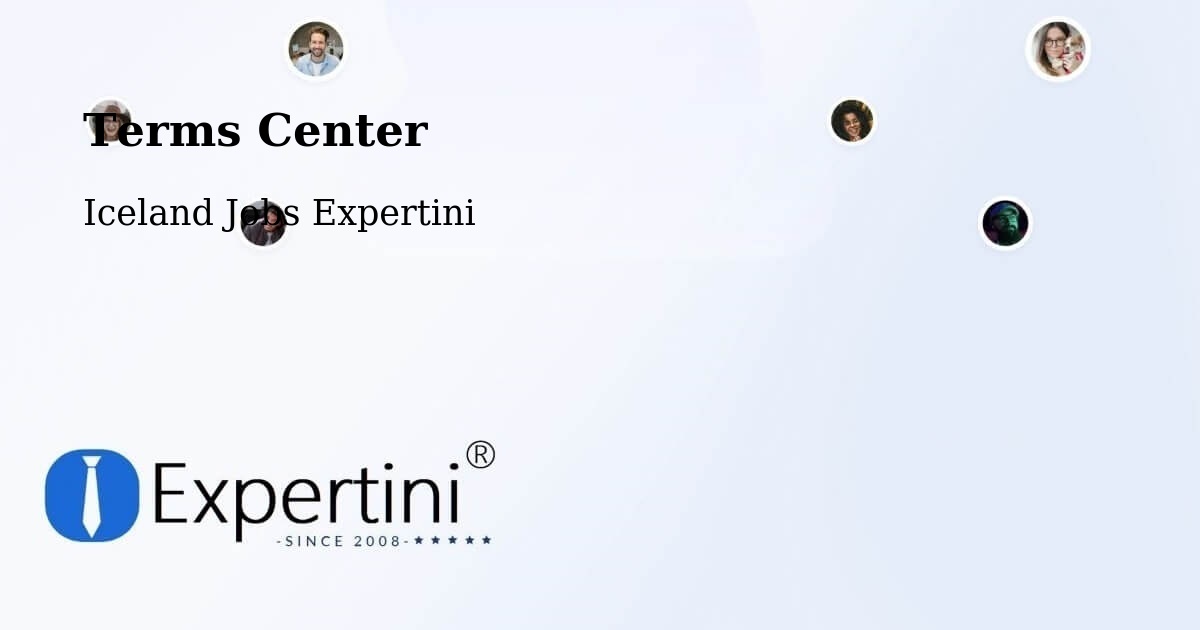 Terms of Service – Vogar - Iceland Jobs Expertini